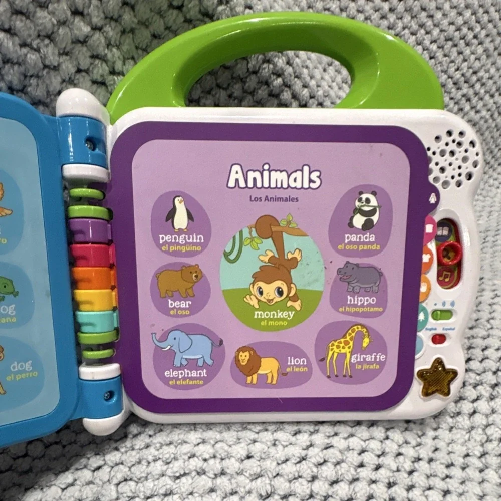 LeapFrog Learning Friends 100 Words Book Electronic Learning Toy English/Spanish
